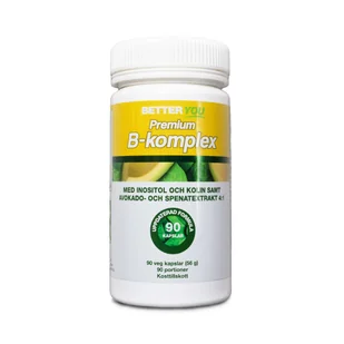 Suplement diety, Better You Witamina B-Complex Premium 90 kaps. - Witaminy i minerały - miniaturka - grafika 1