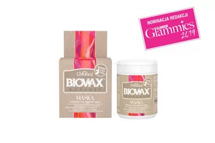 Lbiotica Biovax Botanic maska regenerująca baicapil malina moroszka olej z róży 250 ml - Maski do włosów - miniaturka - grafika 1