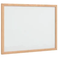 Tablice interaktywne - vidaXL Tablica magnetyczna z ramą z litego drewna sosnowego 40x30 cm - miniaturka - grafika 1