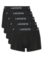 Majtki męskie - Lacoste Komplet 5 par bokserek 5H1292 Czarny - miniaturka - grafika 1