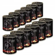 Mokra karma dla psów - Dolina Noteci Piper Karma Wątroba Wołowa 12x800g - miniaturka - grafika 1