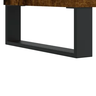 Komoda, przydymiony dąb, 100x36x60 cm, materiał drewnopochodny Lumarko! - Komody - miniaturka - grafika 10