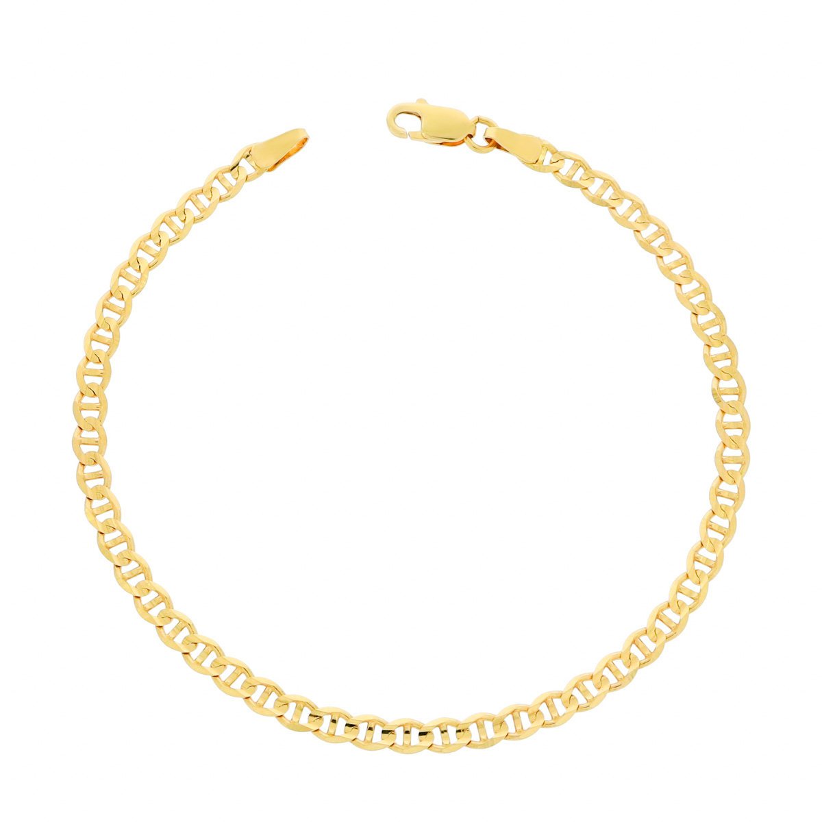 Złota bransoletka pełna Gucci 20 cm pr. 585