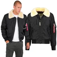 Odzież taktyczna i umundurowanie - Kurtka Alpha Industries Injector III 143104-461 - Czarna/Beżowa XXL - miniaturka - grafika 1