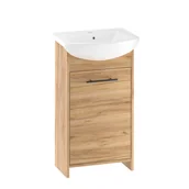 Szafki łazienkowe - Zestaw szafka z umywalką Fight 47 Sensea - miniaturka - grafika 1