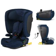 Foteliki samochodowe - Kinderkraft FIX2GO i-Size fotelik samochodowy Navy 76-150 cm - miniaturka - grafika 1