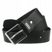 Paski - Pasek Skórzany Męski Big Star Czarny Regulowany Hh674111 Elegancki 90/105 - miniaturka - grafika 1