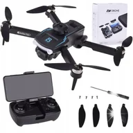 Zabawki zdalnie sterowane - Latający Dron quadcopter Model zdalnie sterowany Składany + Kamera RC0657 - miniaturka - grafika 1