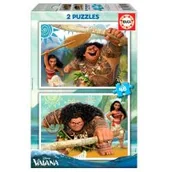 Puzzle - Educa 16952 2 X 48 vaiana puzzle - miniaturka - grafika 1