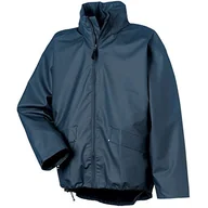 Kurtki męskie - Helly Hansen Workwear HellyHansen męska kurtka przeciwdeszczowa wodoszczelna Voss Jacket 70180 990 3XL, czarna, 3XL EU - miniaturka - grafika 1