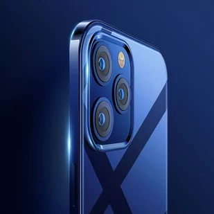 Joyroom New Beautiful Series ultra cienkie przezroczyste etui z metaliczną ramką do iPhone 12 Pro Max zielony (JR-BP796) - Etui i futerały do telefonów - miniaturka - grafika 3