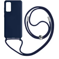 Etui i futerały do telefonów - Samsung Galaxy S20 FE Etui ze smyczą Półsztywne 80cm Niebieskie - miniaturka - grafika 1