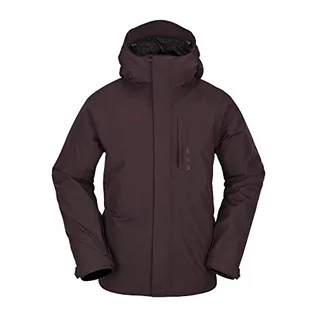 Kurtki męskie - Volcom Kurtka męska Dua Ins Gore Jacket, brązowa, M, brązowy, M - grafika 1