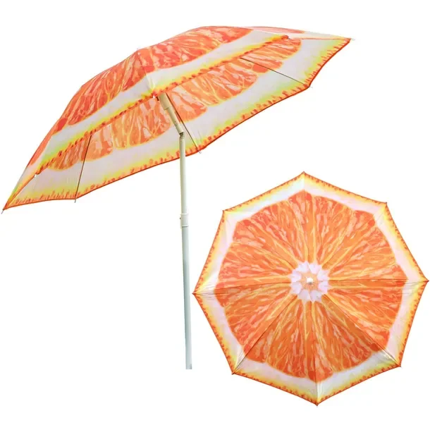 Parasol plażowy Przeciwsłoneczny 180cm Łamany uchylny balkon ogród pokrowie