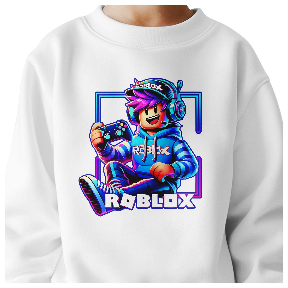 BLUZA DZIECIĘCA ROBLOX GRACZ DLA CHŁOPCA DZIEWCZYNKI 122-128