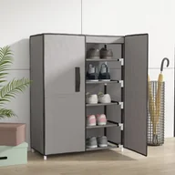 Szafki na buty - Lumarko Szafka na buty, szara, 60x28x90 cm, materiałowa - miniaturka - grafika 1