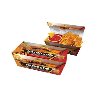 EL SABO NACHOS&DIP BEER TIME BOX 175G - Chipsy - miniaturka - grafika 1