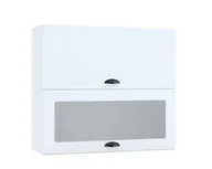 Szafki kuchenne - Biała szafka kuchenna z podwójnym frontem F5-A27 - miniaturka - grafika 1