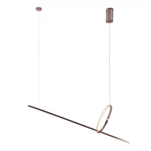 MAXLIGHT P0570D LAMPA WISZĄCA LOZANNA 18W BRUSHED BRONZE - Lampy sufitowe - miniaturka - grafika 1