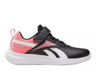Buty dla dziewczynek - Buty dziecięce Reebok 100238560 RUSH RUNNER SYN ELASTIC LACE - miniaturka - grafika 1