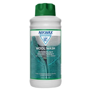 Środek piorący do wełny merino Nikwax Wool Wash 1 litr - ONE SIZE - Środki do obuwia i ubrań - miniaturka - grafika 1