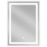 Lustra - Mexen Miko lustro łazienkowe podświetlane 50 x 70 cm, LED 6000K, antypara - miniaturka - grafika 1