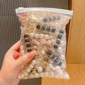 Inne - TEMU 20 szt. Zestaw wiązek z imitacjami perł w różnych rozmiarach, prosty styl, uniwersalny do codziennego noszenia i prezentowania, akcesorium na - miniaturka - grafika 1