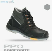 Obuwie robocze - TRZEWIKI BEZPIECZNE Z PODNOSKIEM KOMPOZYTOWYM I NIEMETALOWĄ WKŁADKĄ ANTYPRZEBICIOWĄ PPO STRZELCE OPOLSKIE MODEL 705, PN-EN ISO 20345, S3, HI, CI, SRC - miniaturka - grafika 1