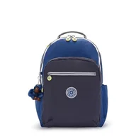 Plecaki - Kipling Seoul, Duży Plecak, 20.5 x 35 x 44 cm, Fantasy Blue Bl (Niebieski) - miniaturka - grafika 1