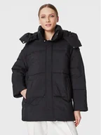 Kurtki damskie - Outhorn Kurtka zimowa TDJAF015 Czarny Relaxed Fit - miniaturka - grafika 1