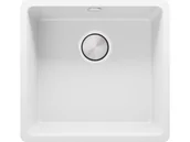 Zlewozmywaki - Primagran.pl Zlewozmywak podwieszany (podblatowy) granitowy jednokomorowy z dużą komorą XL Wenecja 50 Easy MW5KW-A0#P - miniaturka - grafika 1