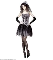 Stroje karnawałowe - Strój dla dorosłych, Szkieletorka, rozmiar XL - miniaturka - grafika 1