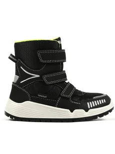 Richter Shoes Kozaki zimowe "RS-1" w kolorze czarnym - Kozaki damskie - miniaturka - grafika 1