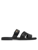 Klapki i japonki damskie - MEXX Klapki MX/012C-EST Czarny - miniaturka - grafika 1