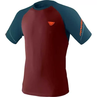 Koszulki sportowe męskie - Koszulka Dynafit Alpine Pro M S/S Tee - syrah - grafika 1