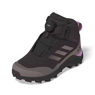 adidas Terrex Zima Mid Boa R.rdy K Buty Niskie, Shadow Maroon Wonder Red Pulse Lilac, 31.5 EU - Buty dla chłopców - miniaturka - grafika 1