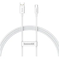 Kable - Kabel USB do USB-C Baseus Superior 100W 1m (biały) - miniaturka - grafika 1