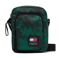 Torby męskie - Saszetka Tommy Jeans Tjm Boyhood Print Reporter AM0AM12266 Zielony - miniaturka - grafika 1