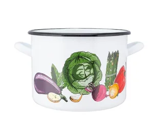 Silesia Rybnik 02050021305 Indukcja Emalia 5,8l - Garnki - miniaturka - grafika 1