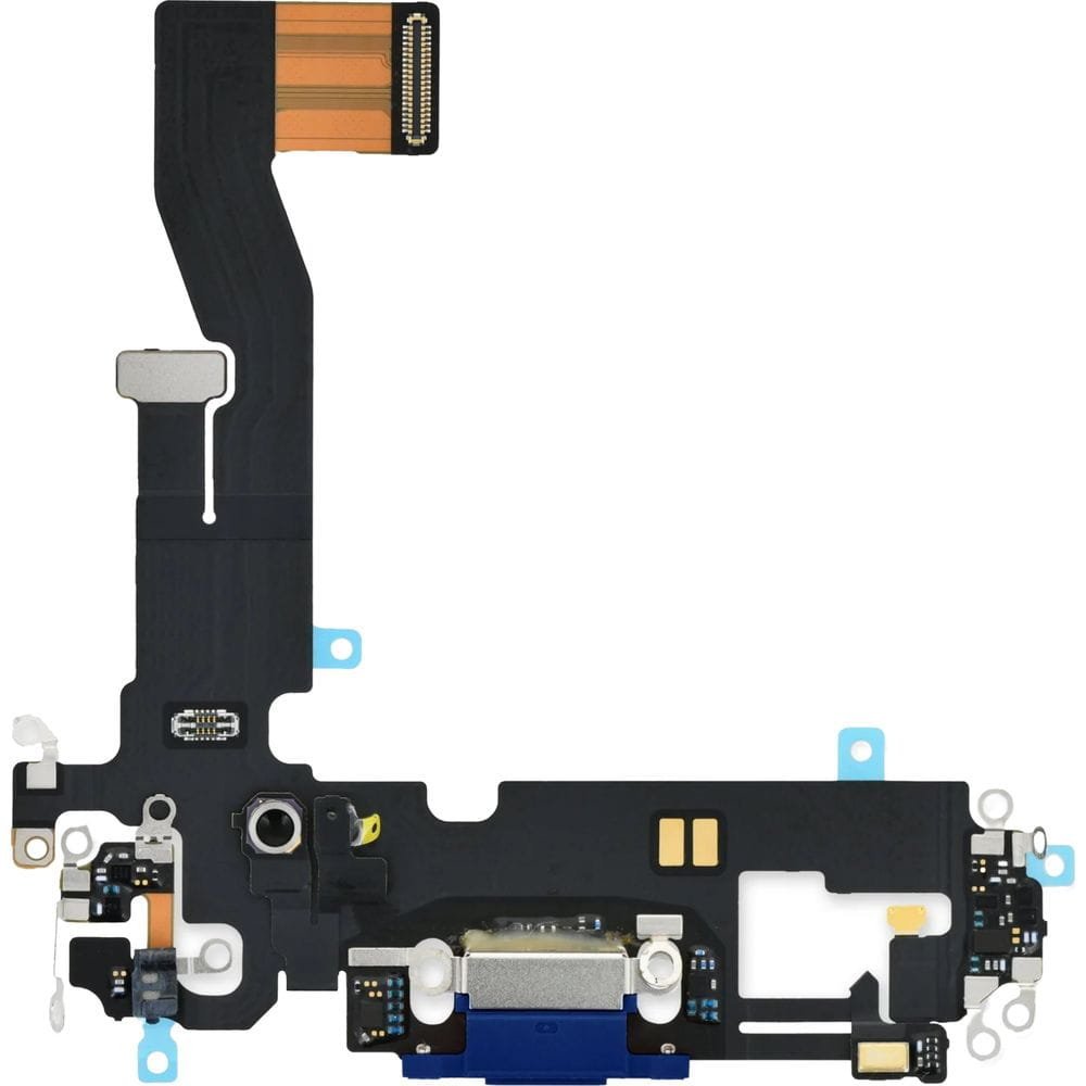 Złącze gniazdo ładowania dock iPhone 12 / 12 pro ORG niebieskie