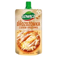 Soki i napoje niegazowane - Łowicz Deser ryżowo-owocowy à la drożdżówka z serem i kruszonką 100 g - miniaturka - grafika 1