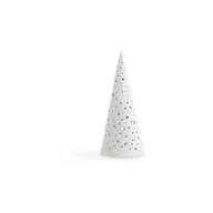Świeczniki - Biały świąteczny świecznik z porcelany kostnej Kähler Design Nobili, wys. 19 cm - miniaturka - grafika 1