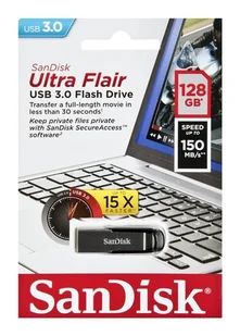 SanDisk Cruzer Ultra Flair 128GB (SDCZ73-128G-G46) - Pendrive - miniaturka - grafika 8