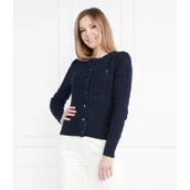 Swetry damskie - POLO RALPH LAUREN Kardigan | Regular Fit - miniaturka - grafika 1