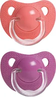 Smoczki uspokajające - Smoczka Suavinex Evolution Anatomical Silicone Teat Soother +6m - miniaturka - grafika 1