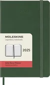 Kalendarze - MOLESKINE kalendarz 2025 ZIELONY POCKET HARD DZIENNY (9x14) - miniaturka - grafika 1