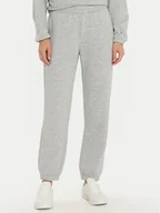 Spodnie sportowe damskie - Champion Spodnie dresowe 117583 Szary Regular Fit - miniaturka - grafika 1