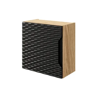 Szafka łazienkowa wisząca Comad Ocean 35 cm czarny/jasne drewno 83-35-1DQ - Szafki łazienkowe - miniaturka - grafika 1