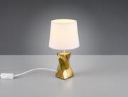 Lampy stojące - RL ABEBA Złota wys. 28cm E14 Lampka stołowa R50771579 - miniaturka - grafika 1