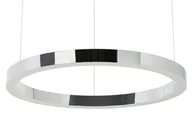 Lampy sufitowe - KingHome Lampa wisząca RING 80 srebrna - LED, stal polerowana JD8169-80.SILVER [12638344] - miniaturka - grafika 1